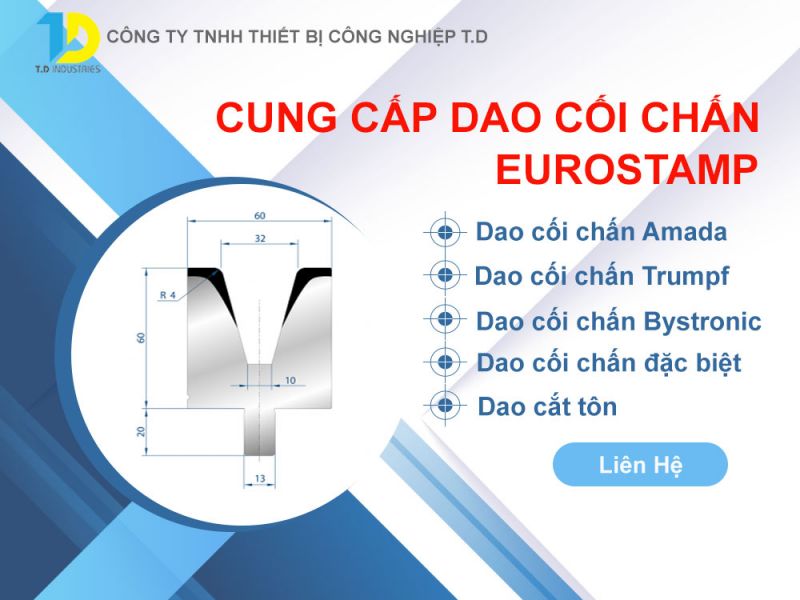 Cung Cấp Dao Cối Chấn EUROSTAMP Tại TP HCM